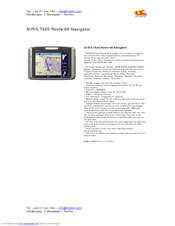 AIRIS GPS AIRIS Manual