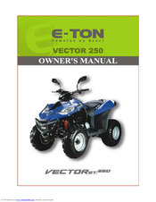 ETON ATV8E - SERVICE Service Manual