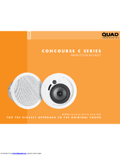 QUAD CONCOURSE C6 Instruction Booklet