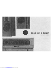 QUAD AM3 Instruction Booklet