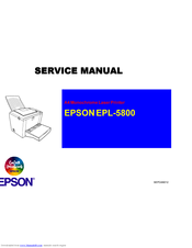 Epson EPL 5800 - B/W Laser Printer Service Manual