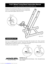 Minoura T-817 Instruction Manual