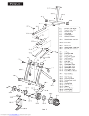 MINOURA VFS3R - SCHEMATICS Parts List