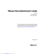 VMWARE VIEW 4.5 Admin Manual
