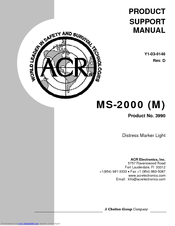 ACR ELECTRONICS MS-2000 Product Support Manual