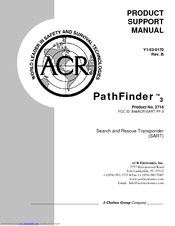 ACR ELECTRONICS PATHFINDER 3 Product Support Manual