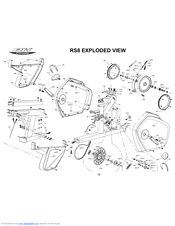 BH FITNESS RS8 - Parts List