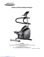 BH FITNESS SK2000 - 2008 Manual