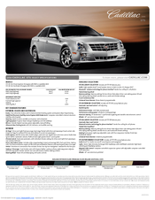 CADILLAC 2010 STS Brochure