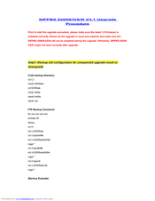 WELLTECH SIPPBX 6200S - V3.1 UPGRADE PROCEDURE Manual