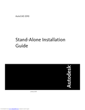 Autodesk AUTOCAD 2010 - STAND-ALONE Manual