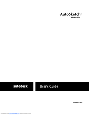 Autodesk AUTOSKETCH 8 User Manual