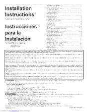 Electrolux AEQ6000ES Installation Instructions Manual