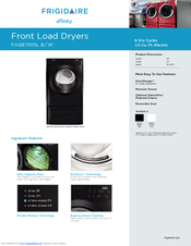 Frigidaire Affinity FAQE7001LW Product Specifications