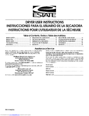Estate EED4300V User Instructions