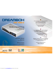 Dreambox DREAMBOX 7000-S Instruction Manual