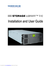 TANDBERG STORAGELIBRARY Manual