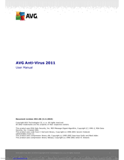 AVG ANTI-VIRUS 2011 - REV 2011.06 User Manual