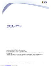 Avg ANTI-VIRUS 8.5 User Manual