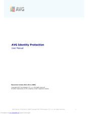 AVG IDENTITY PROTECTION - V 90.4 User Manual