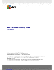 AVG Internet Security 2011 User Manual