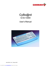 CHERRY G83-13500 User Manual
