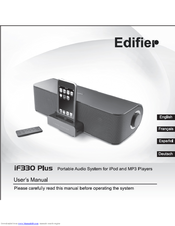 EDIFIER IF330 PLUS Manual