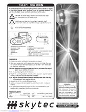 Skytec 150.271 Operating Instructions