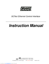 DRAKE SCTECI Instruction Manual