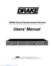 Drake SRR60 User Manual