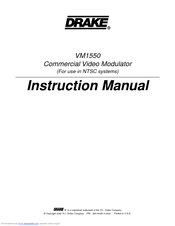 Drake VM1550 Instruction Manual