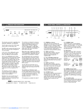 Drake VMD860AS Instruction Manual