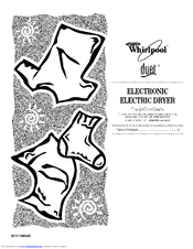 Whirlpool WED9400ST Use And Care Manual