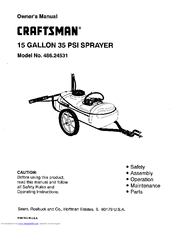 Craftsman 486.24531 Owner's Manual