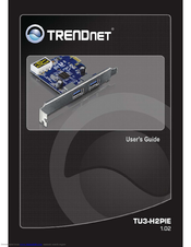 TRENDnet TU3-H2PIE User Manual