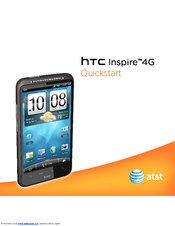 HTC Inspire 4G AT&T Quick Start Manual