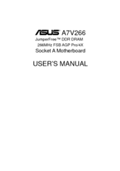 Asus A7V266 User Manual