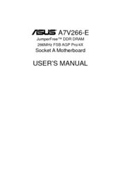 Asus A7V266-E AA User Manual