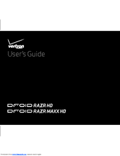 Motorola DROID RAZR MAXX HD User Manual
