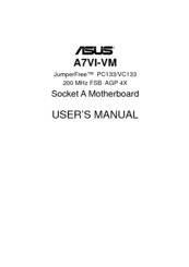 Asus A7VI-VM User Manual
