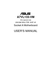 Asus A7VL133-VM User Manual
