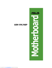 Asus A8N-VM/NBP User Manual