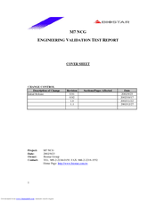 Biostar M7NCG Datasheet
