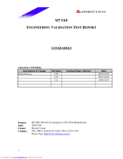 Biostar M7SXF Datasheet