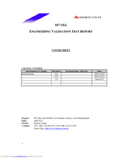 Biostar M7SXG Datasheet