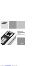 Samsung YP-C1H Manual Del Usuario