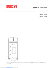 RCA TH2002 Manual De L'utilisateur
