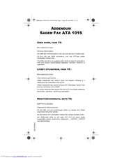 Sagem Phaser 3100MFP/S User Manual