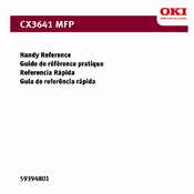 Oki CX3641 MFP Handy Reference