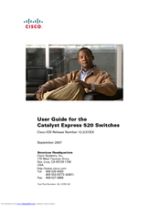 Cisco ESW-520-8P - ESW 8 Port 10/100 PoE Switch User Manual
